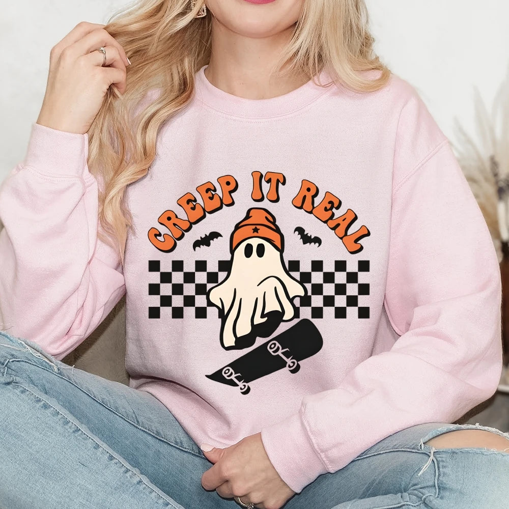 Creep It Real Ghost Sweatshirt